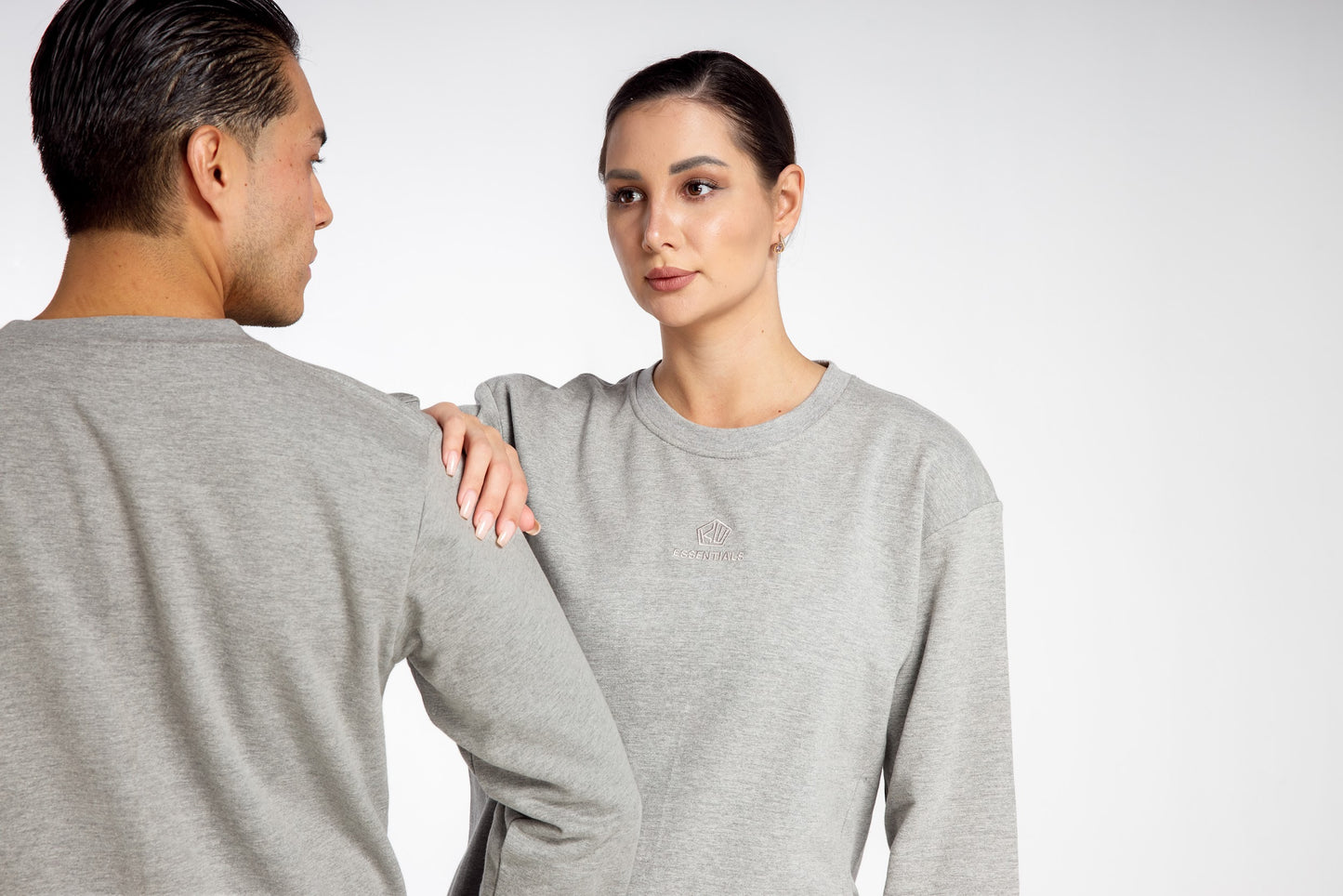 Gray Harmony Couple Set